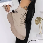 Frauenstiefel mit Pelz 3B16 Khaki | Mei
