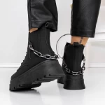 Frauenstiefel mit Pelz 3B16 Black | Mei