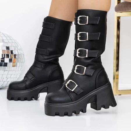 Stiefel auf der 3WL23 -Plattform Black | Mei