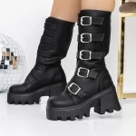 Stiefel auf der 3WL23 -Plattform Black | Mei