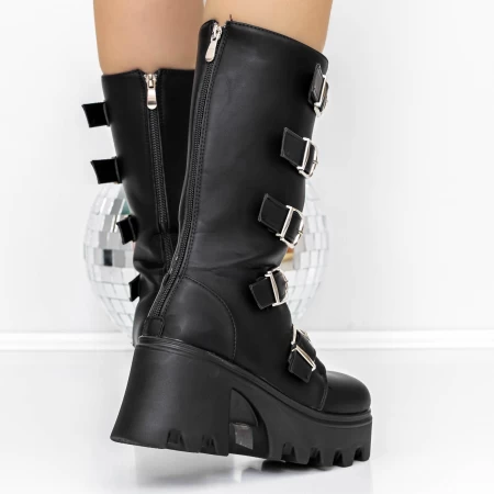 Stiefel auf der 3WL23 -Plattform Black | Mei