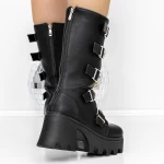 Stiefel auf der 3WL23 -Plattform Black | Mei