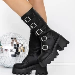 Stiefel auf der 3WL23 -Plattform Black | Mei
