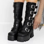 Stiefel auf der 3WL23 -Plattform Black | Mei