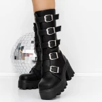 Stiefel auf der 3WL23 -Plattform Black | Mei