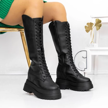 Stiefel auf der 3WL25 -Plattform Black | Mei