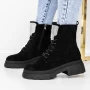 Frauenstiefel mit Pelz 3mx17 Black | Mei
