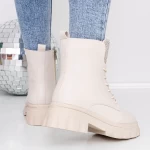 Frauenstiefel mit Pelz 3mx17 Beige | Mei