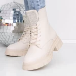 Frauenstiefel mit Pelz 3mx17 Beige | Mei