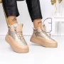 Frauenstiefel mit 3b17 Fur Beige | Mei
