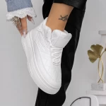 Frauenstiefel mit Pelz 3B17 White | Mei