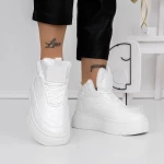 Frauenstiefel mit Pelz 3B17 White | Mei