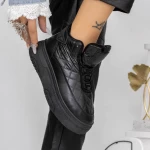 Frauenstiefel mit Pelz 3B17 Black | Mei