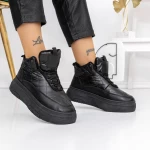 Frauenstiefel mit Pelz 3B17 Black | Mei