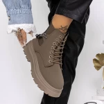 Frauenstiefel mit 3b16 Fur Green | Mei