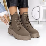 Frauenstiefel mit 3b16 Fur Green | Mei