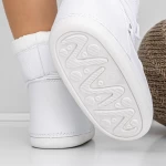 Damenleder ug 3lt6 weiße Stiefel Mei