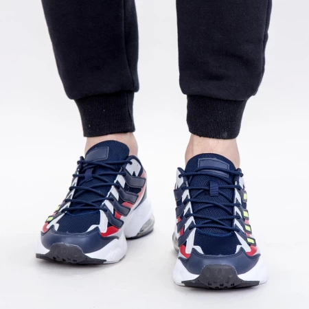 Herren Sportschuhe 0597 PSB Dunkelblaugrün Mei