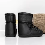 Damenleder ug 3lt6 schwarze Stiefel Mei