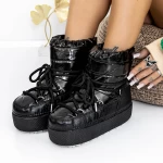 Damen Lederstiefel ug 3lt5 schwarz | Mei