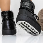 Damen Lederstiefel ug 3lt5 schwarz | Mei