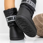 Damenleder ug 3lt3 schwarze Stiefel Mei