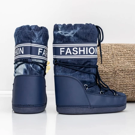 Damen Lederstiefel ug 3lt3 blau Mei
