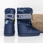 Damen Lederstiefel ug 3lt3 blau Mei