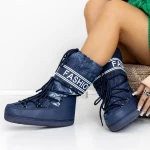 Damen Lederstiefel ug 3lt3 blau Mei
