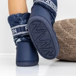 Damen Lederstiefel ug 3lt3 blau Mei