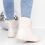 Frauenstiefel mit 3ykq13 Fell Weiß Mei