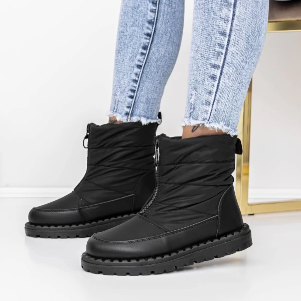 Frauenstiefel mit 3YKQ13 Fur Black | Mei