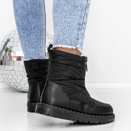 Frauenstiefel mit 3YKQ13 Fur Black | Mei