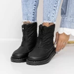 Frauenstiefel mit 3YKQ13 Fur Black | Mei