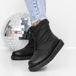 Frauenstiefel mit 3YKQ13 Fur Black | Mei