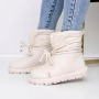 Frauenstiefel mit 3ykq12 Fur Beige Mei