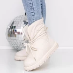 Frauenstiefel mit 3ykq12 Fur Beige Mei