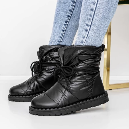 Frauenstiefel mit Pelz 3YKQ12 Black | Mei