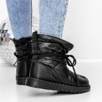 Frauenstiefel mit Pelz 3YKQ12 Black | Mei