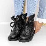 Frauenstiefel mit Pelz 3YKQ12 Black | Mei