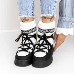 Frauenstiefel mit 3ykq10 Fell Weiß Mei