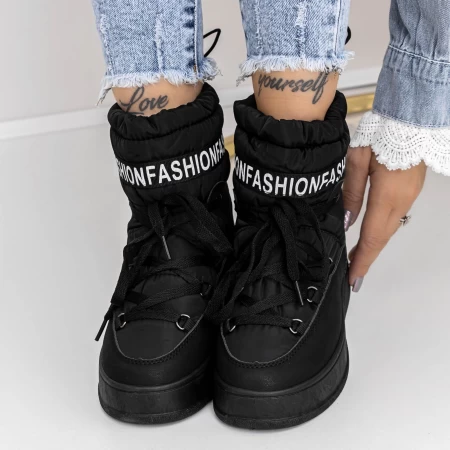 Frauenstiefel mit 3ykq10 Fur Black | Mei