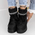 Frauenstiefel mit 3ykq10 Fur Black | Mei
