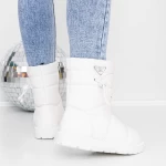 Damen Lederstiefel ug 3ykq5 weiß Mei