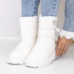 Damen Lederstiefel ug 3ykq5 weiß Mei