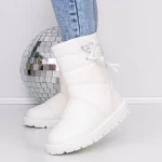 Damen Lederstiefel ug 3ykq5 weiß Mei