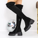 Stiefel auf der 3KD12 -Plattform Black | Mei