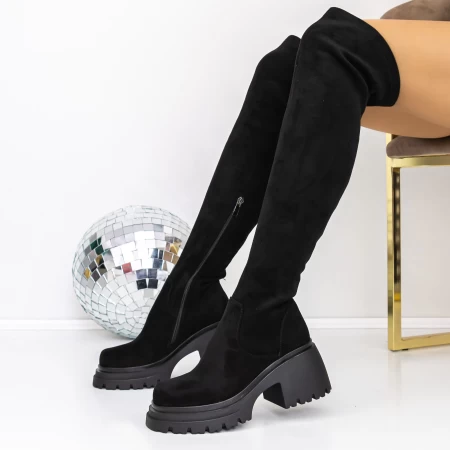 Stiefel auf der 3KD12 -Plattform Black | Mei
