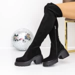Stiefel auf der 3KD12 -Plattform Black | Mei