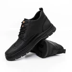 Herrenstiefel S221 Schwarz Mels